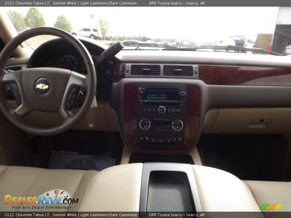 2012 Chevrolet Tahoe LT Summit White / Light Cashmere/Dark Cashmere Photo #10