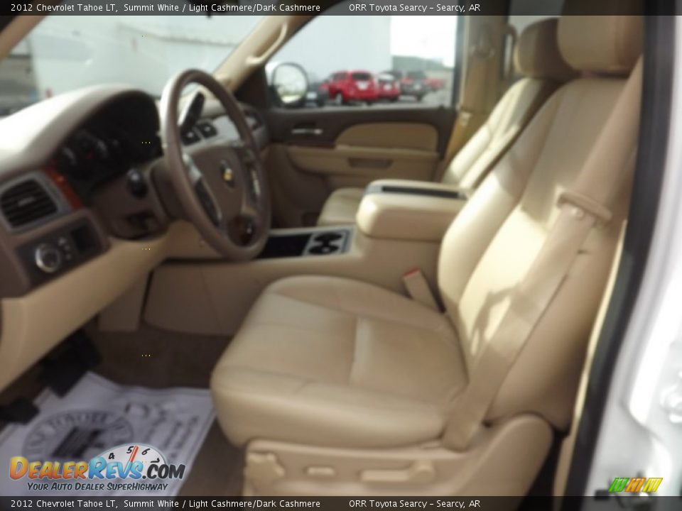 2012 Chevrolet Tahoe LT Summit White / Light Cashmere/Dark Cashmere Photo #11