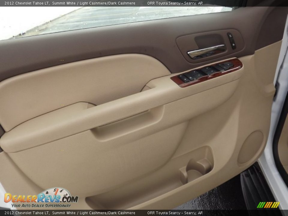 2012 Chevrolet Tahoe LT Summit White / Light Cashmere/Dark Cashmere Photo #12