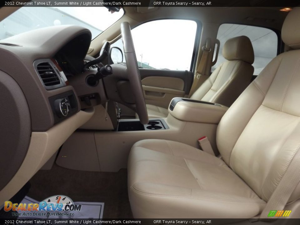 2012 Chevrolet Tahoe LT Summit White / Light Cashmere/Dark Cashmere Photo #13