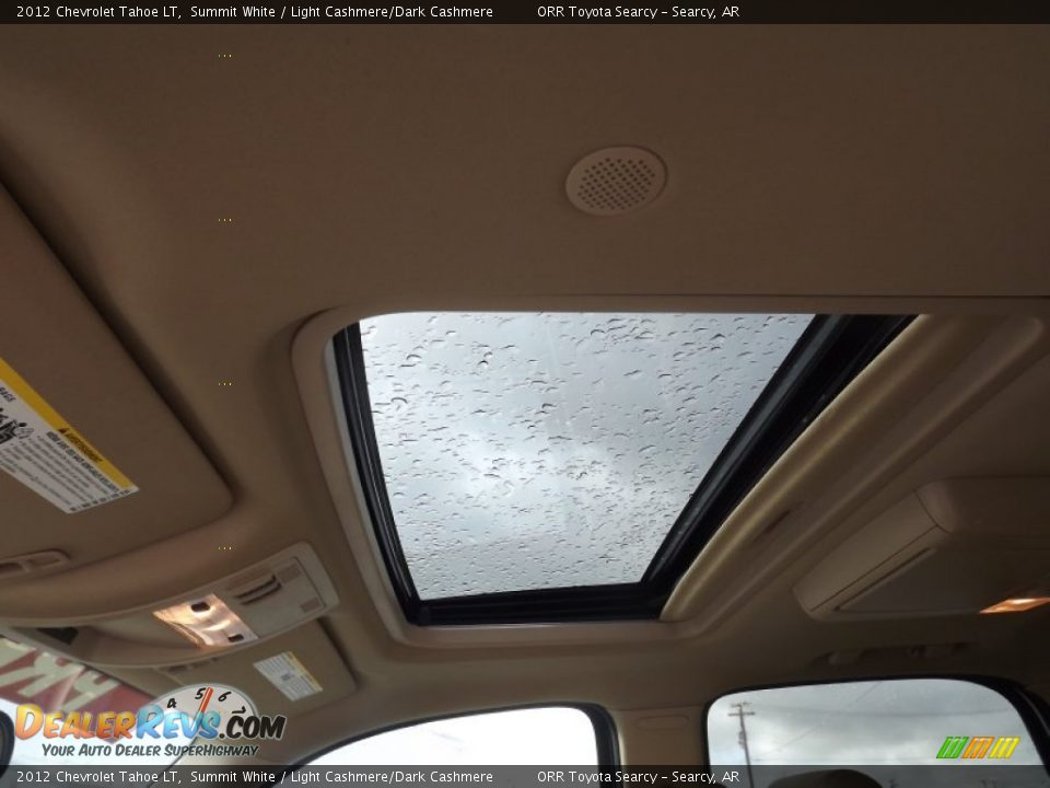 2012 Chevrolet Tahoe LT Summit White / Light Cashmere/Dark Cashmere Photo #14
