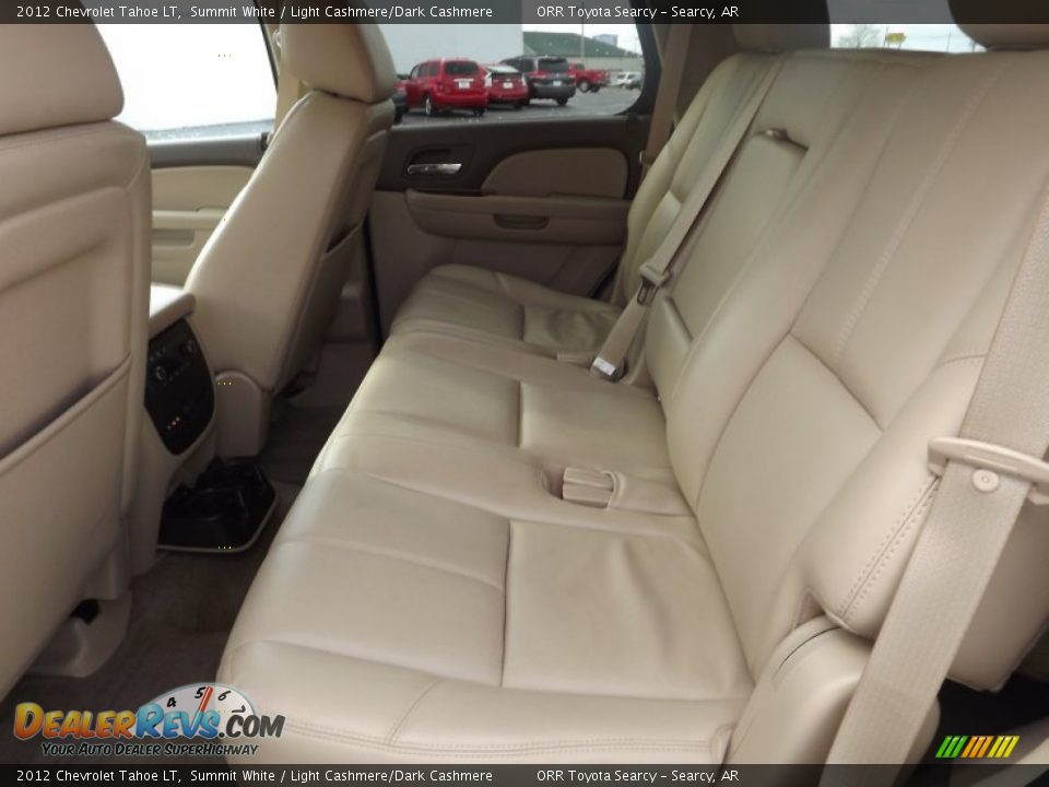 2012 Chevrolet Tahoe LT Summit White / Light Cashmere/Dark Cashmere Photo #16