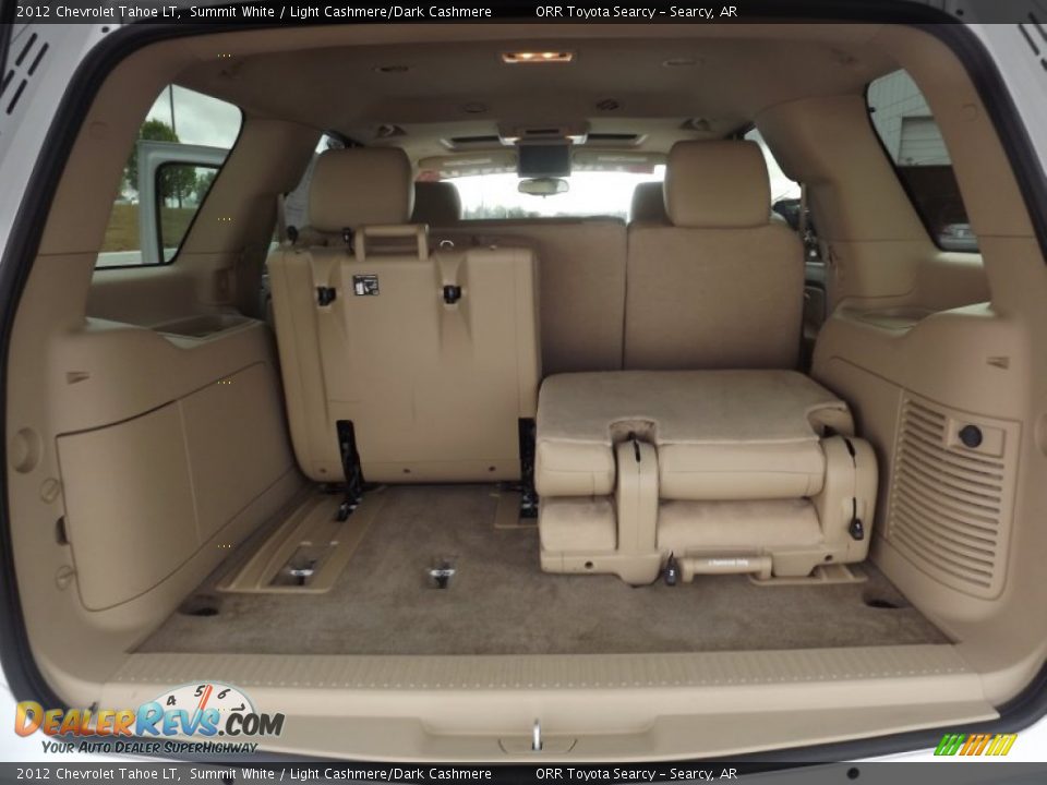 2012 Chevrolet Tahoe LT Summit White / Light Cashmere/Dark Cashmere Photo #17