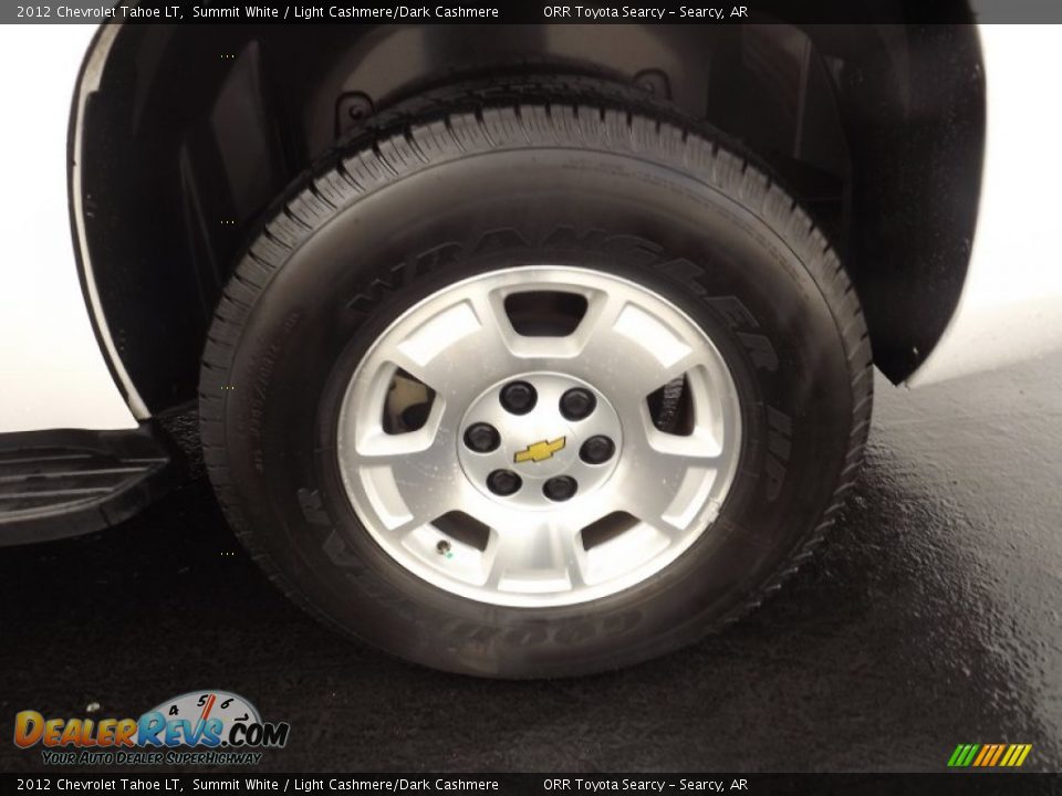 2012 Chevrolet Tahoe LT Summit White / Light Cashmere/Dark Cashmere Photo #18