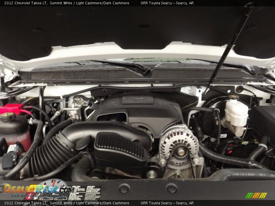 2012 Chevrolet Tahoe LT Summit White / Light Cashmere/Dark Cashmere Photo #20