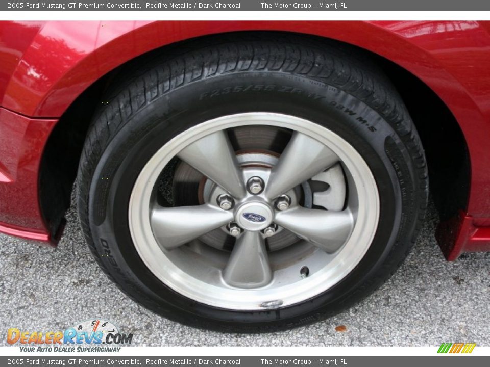 2005 Ford Mustang GT Premium Convertible Wheel Photo #33