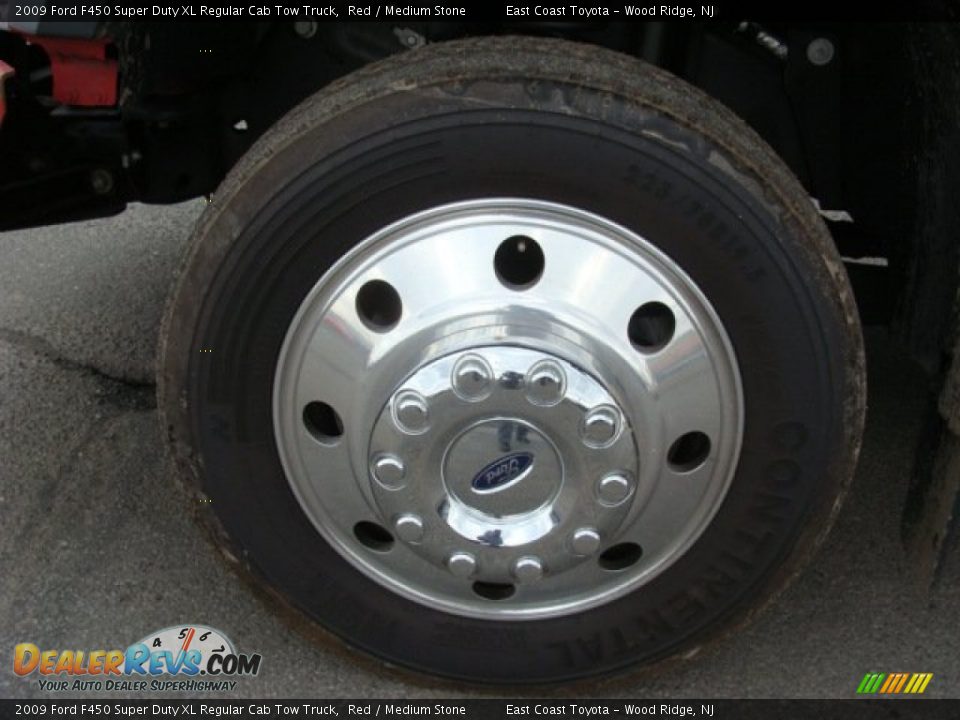 2009 Ford F450 Super Duty XL Regular Cab Tow Truck Wheel Photo #10