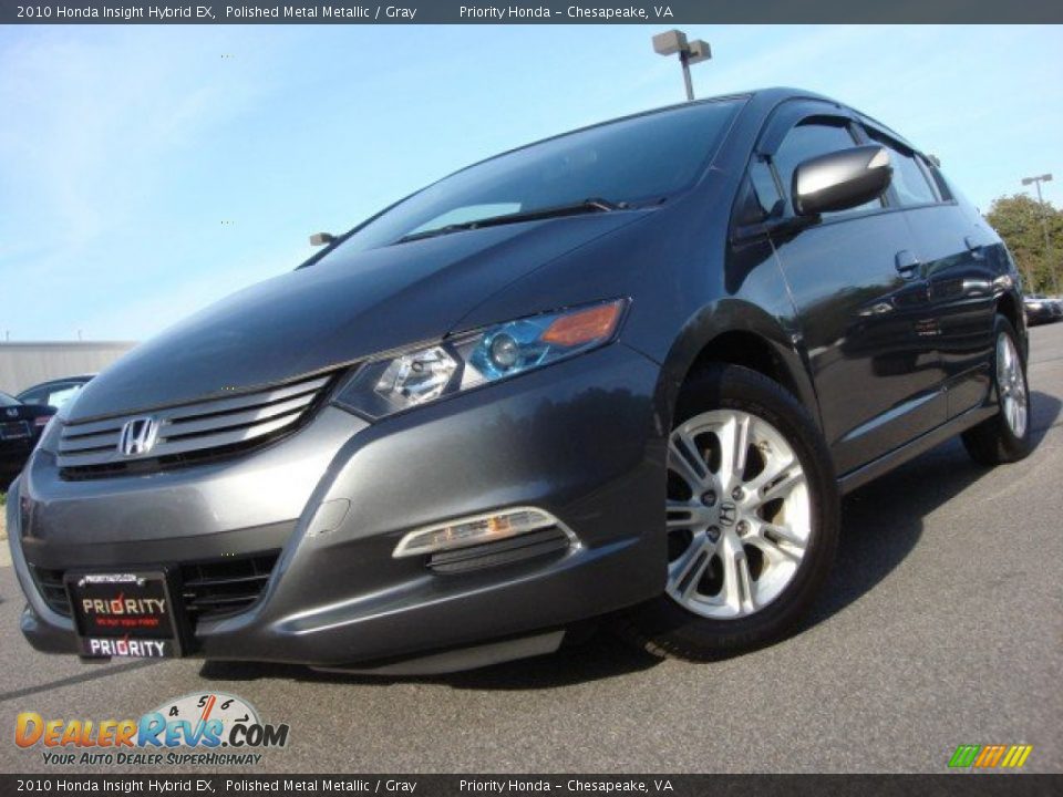 2010 Honda Insight Hybrid EX Polished Metal Metallic / Gray Photo #1