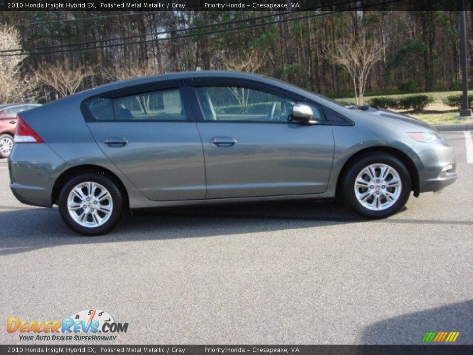 2010 Honda Insight Hybrid EX Polished Metal Metallic / Gray Photo #6