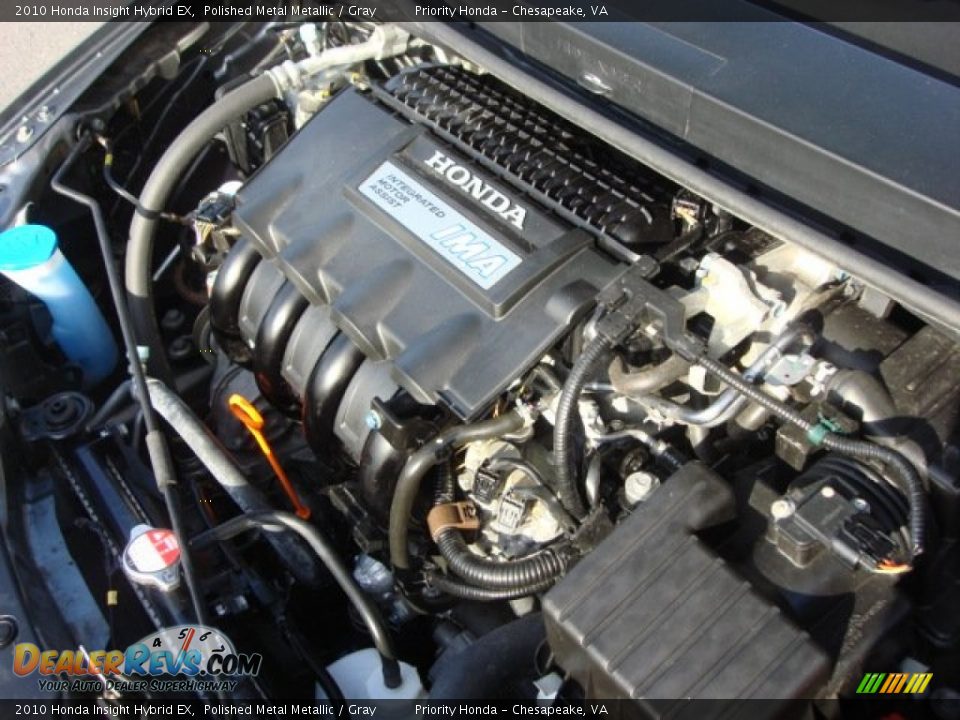 2010 Honda Insight Hybrid EX 1.3 Liter SOHC 8-Valve i-VTEC IMA 4 Cylinder Gasoline/Electric Hybrid Engine Photo #27