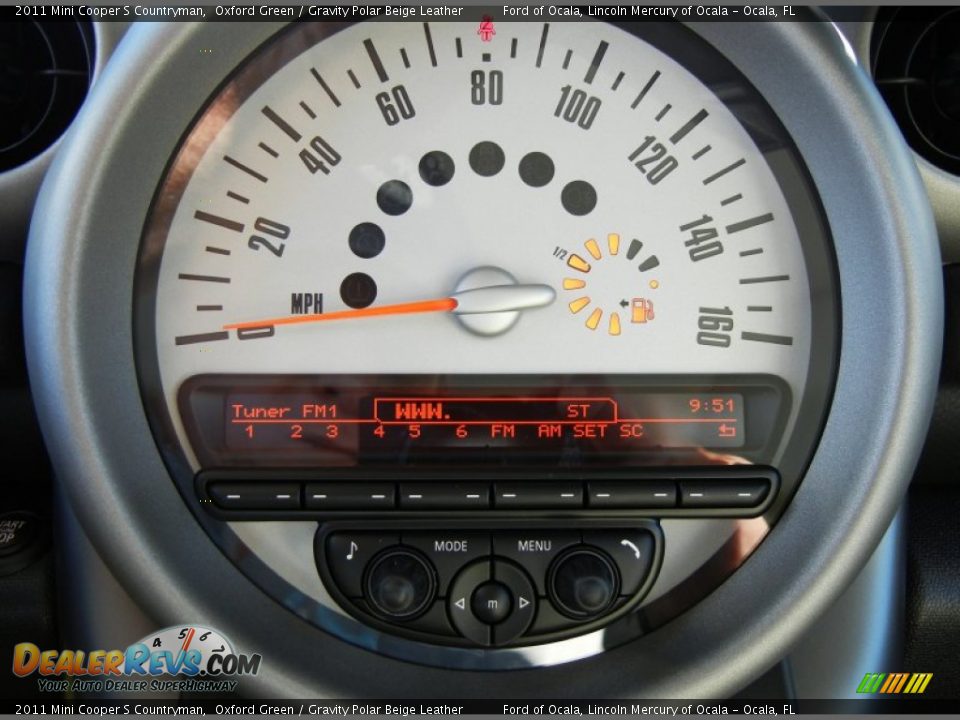 2011 Mini Cooper S Countryman Gauges Photo #22