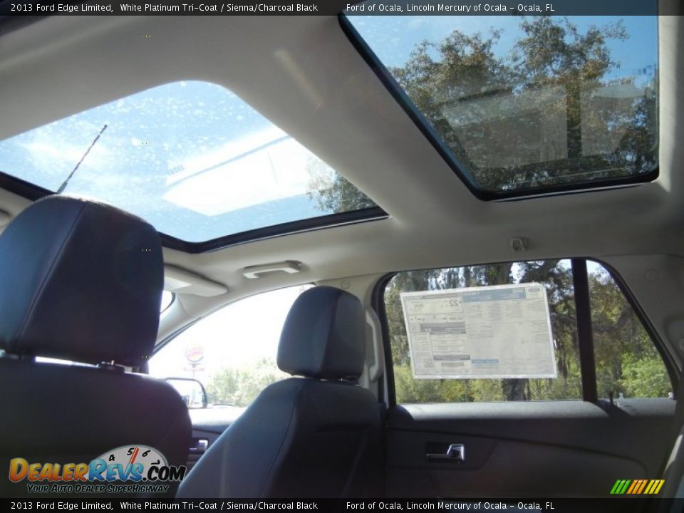 Sunroof of 2013 Ford Edge Limited Photo #7