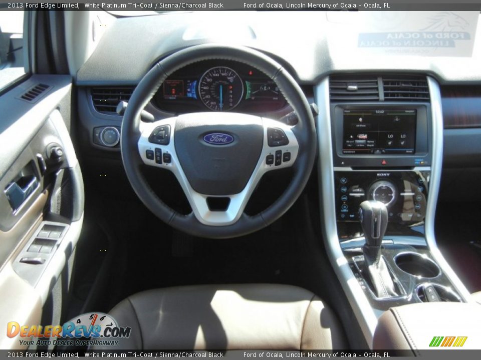 Dashboard of 2013 Ford Edge Limited Photo #8