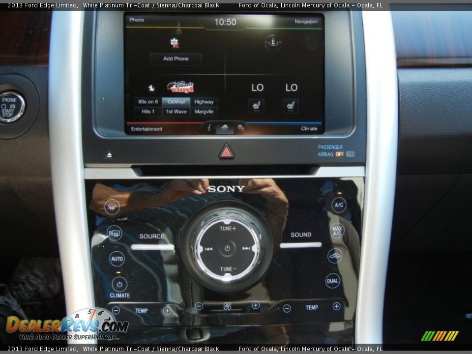 Controls of 2013 Ford Edge Limited Photo #10