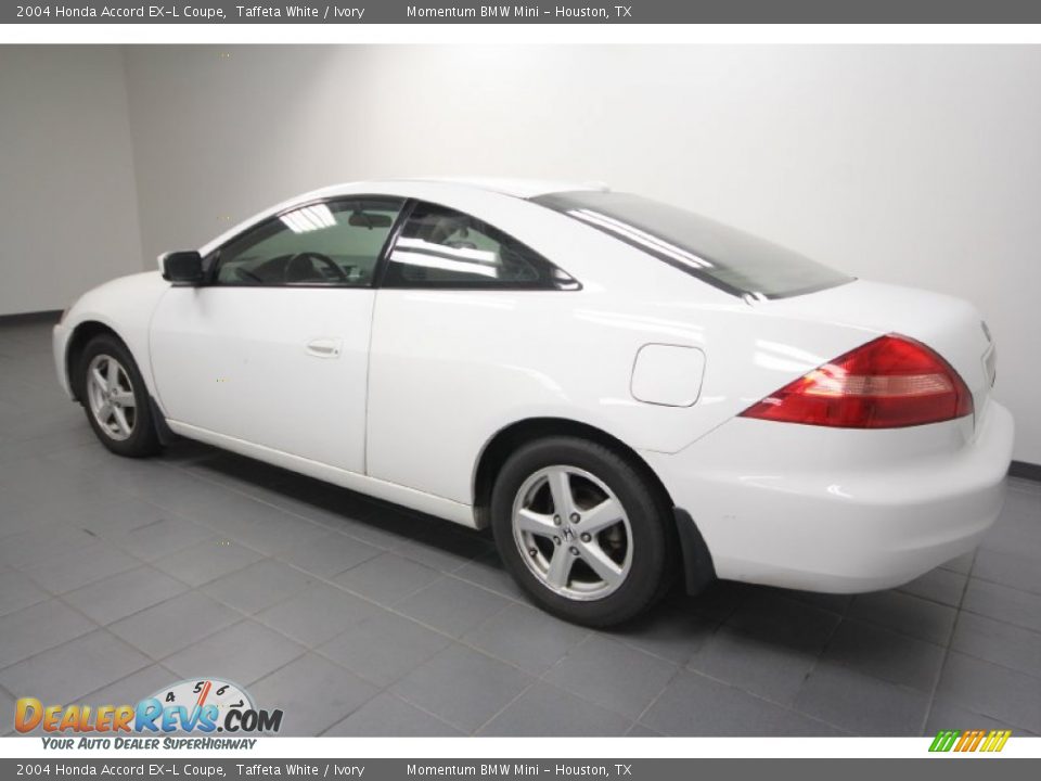 2004 Honda Accord EX-L Coupe Taffeta White / Ivory Photo #5