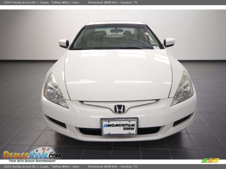 2004 Honda Accord EX-L Coupe Taffeta White / Ivory Photo #6