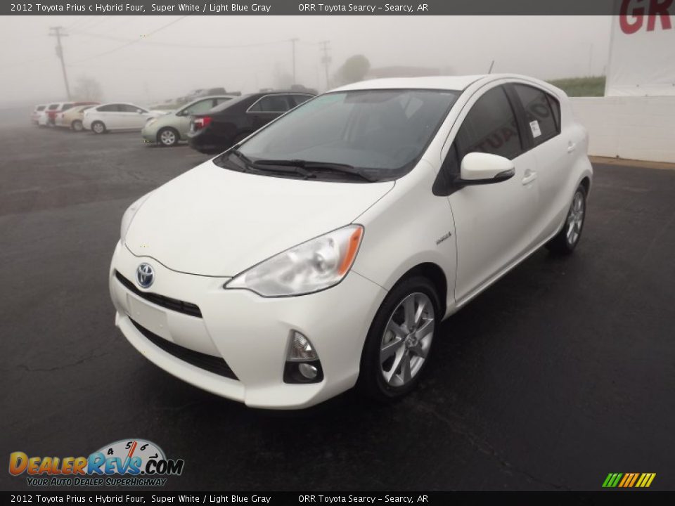 Front 3/4 View of 2012 Toyota Prius c Hybrid Four Photo #3