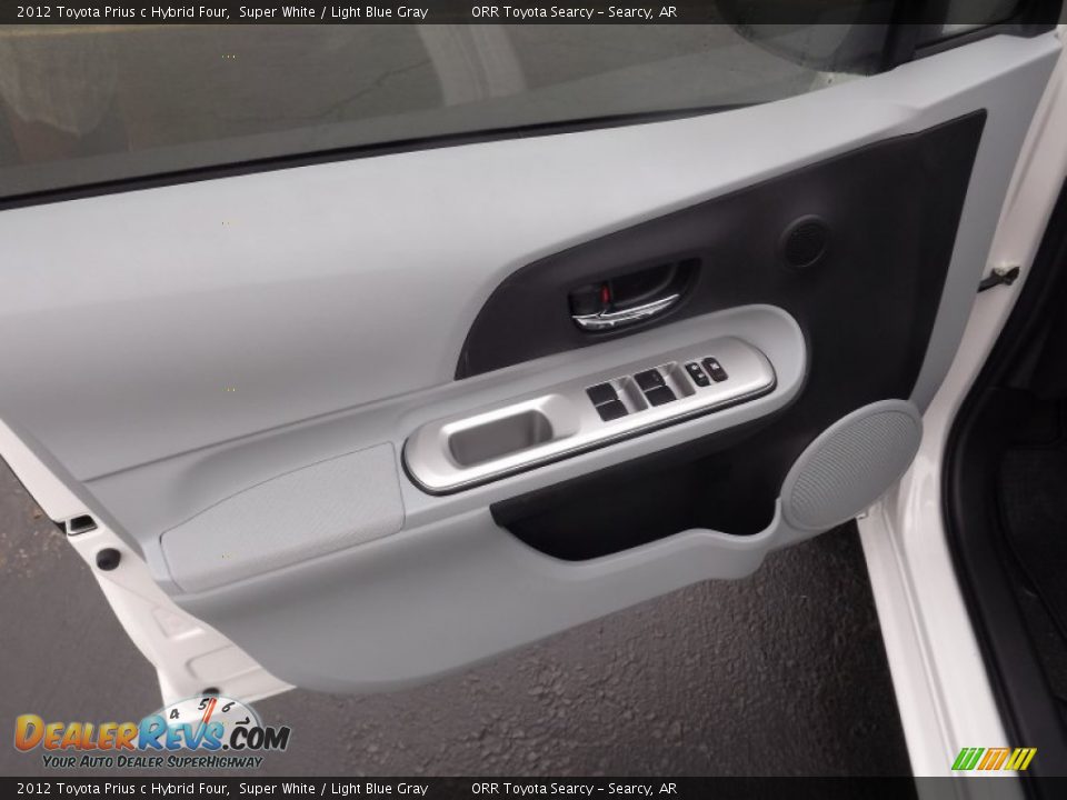 Door Panel of 2012 Toyota Prius c Hybrid Four Photo #12
