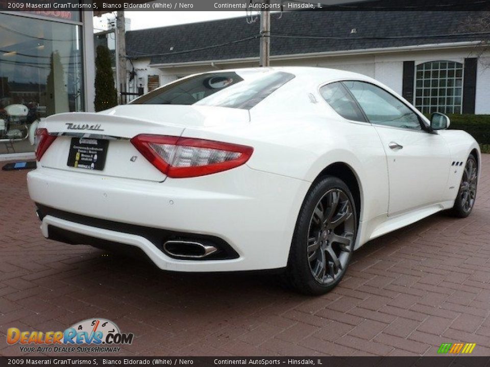 2009 Maserati GranTurismo S Bianco Eldorado (White) / Nero Photo #2