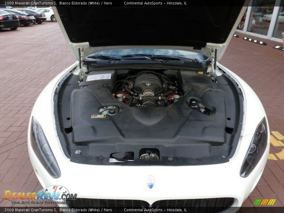 2009 Maserati GranTurismo S Bianco Eldorado (White) / Nero Photo #4