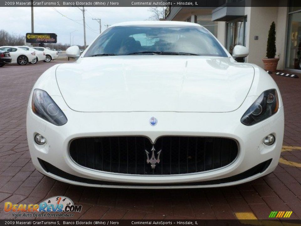 2009 Maserati GranTurismo S Bianco Eldorado (White) / Nero Photo #5