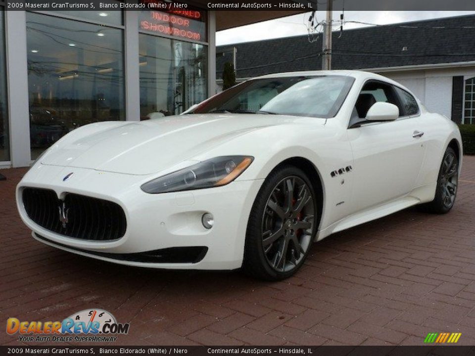2009 Maserati GranTurismo S Bianco Eldorado (White) / Nero Photo #13