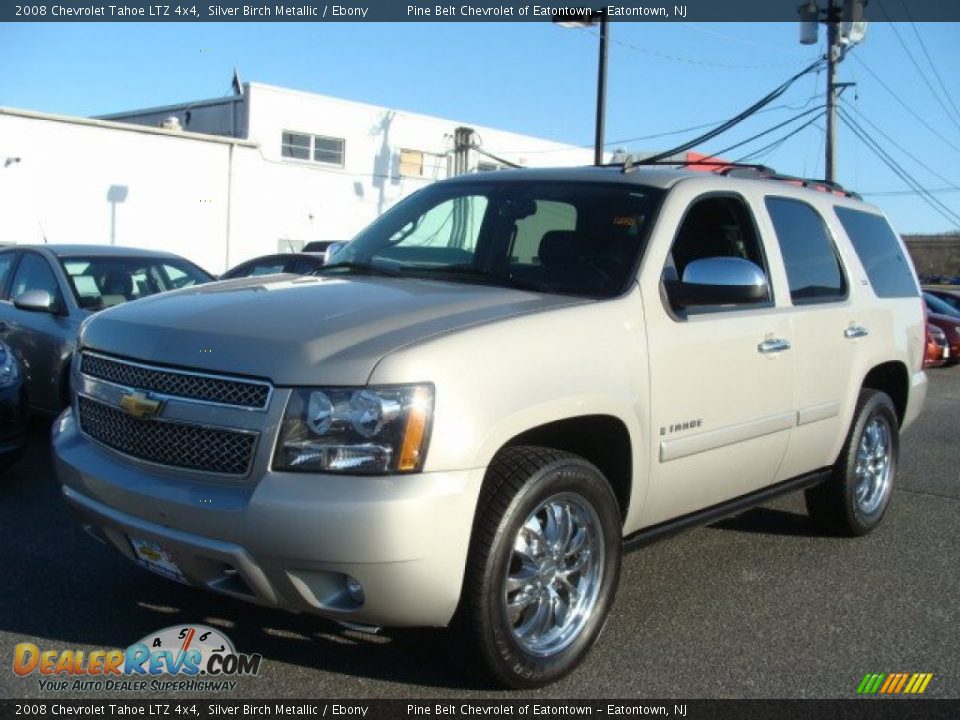 2008 Chevrolet Tahoe LTZ 4x4 Silver Birch Metallic / Ebony Photo #1