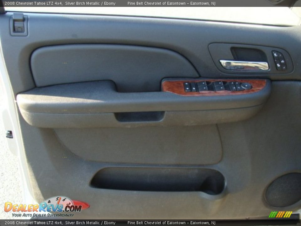2008 Chevrolet Tahoe LTZ 4x4 Silver Birch Metallic / Ebony Photo #8