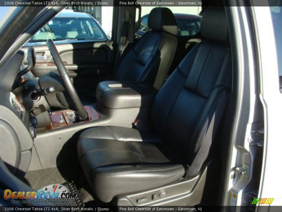 2008 Chevrolet Tahoe LTZ 4x4 Silver Birch Metallic / Ebony Photo #11