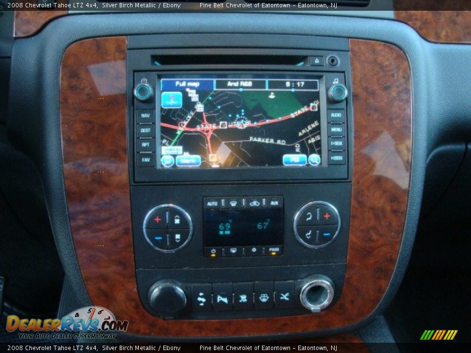 2008 Chevrolet Tahoe LTZ 4x4 Silver Birch Metallic / Ebony Photo #13