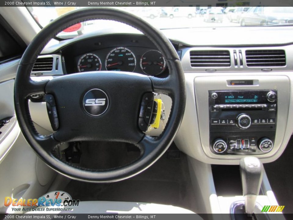 2008 Chevrolet Impala SS Steering Wheel Photo #8