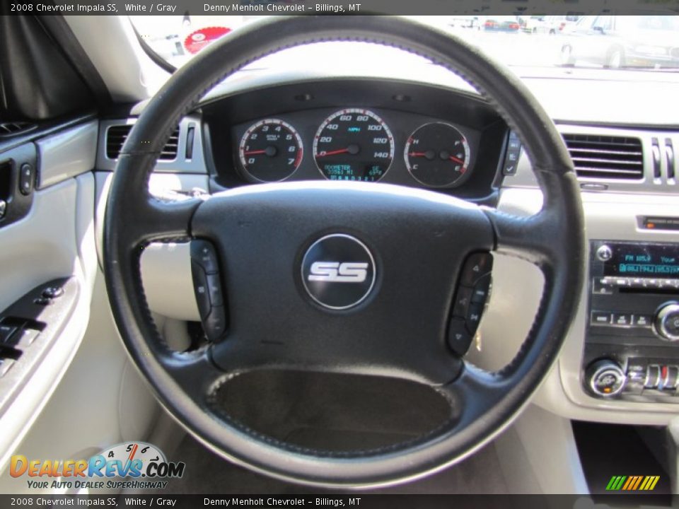 2008 Chevrolet Impala SS Steering Wheel Photo #10