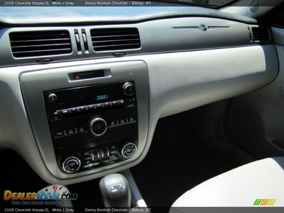 2008 Chevrolet Impala SS White / Gray Photo #16