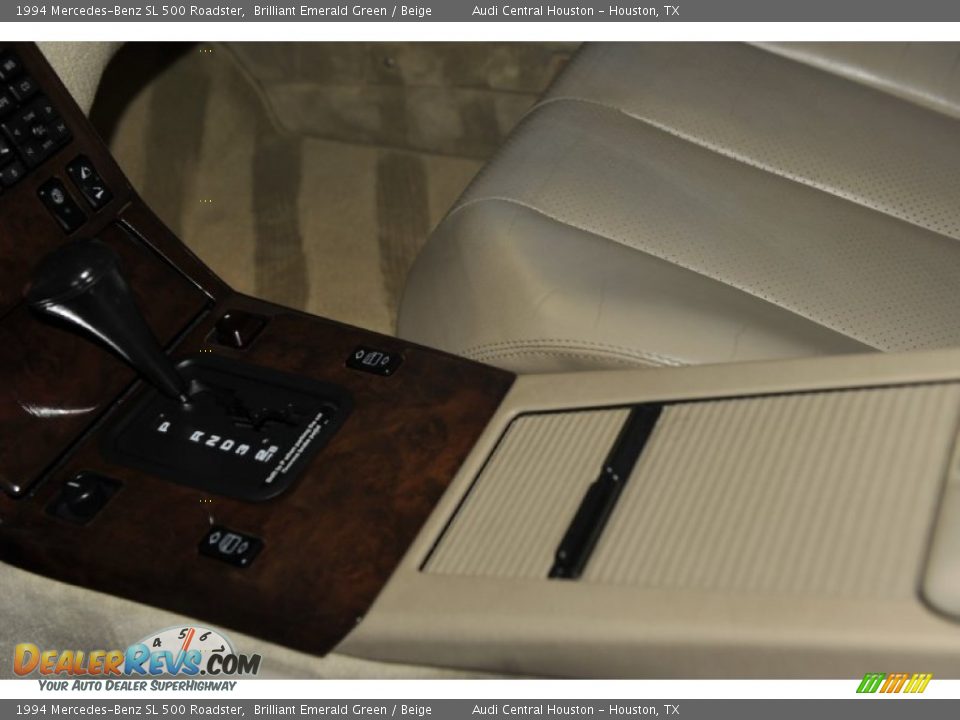1994 Mercedes-Benz SL 500 Roadster Brilliant Emerald Green / Beige Photo #19