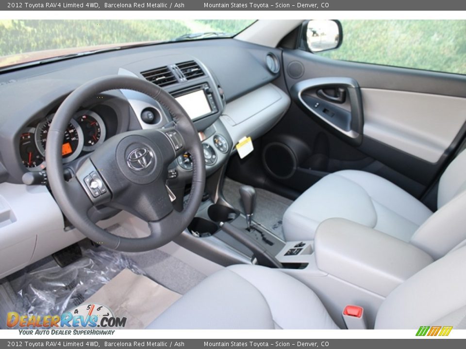 Ash Interior 2012 Toyota Rav4 Limited 4wd Photo 5