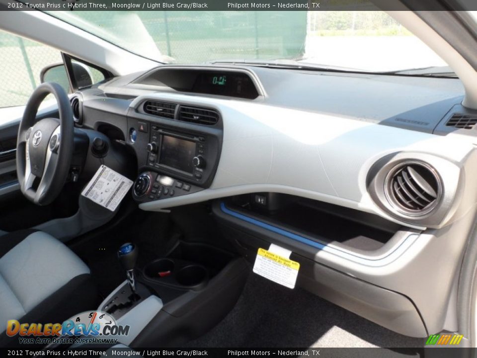 Dashboard of 2012 Toyota Prius c Hybrid Three Photo #18