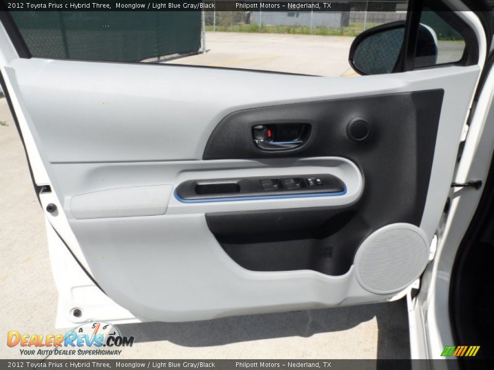 Door Panel of 2012 Toyota Prius c Hybrid Three Photo #22