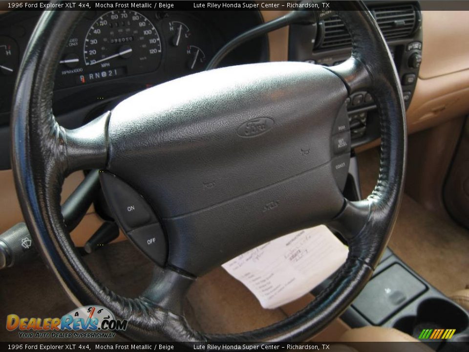 1996 Ford Explorer XLT 4x4 Mocha Frost Metallic / Beige Photo #19