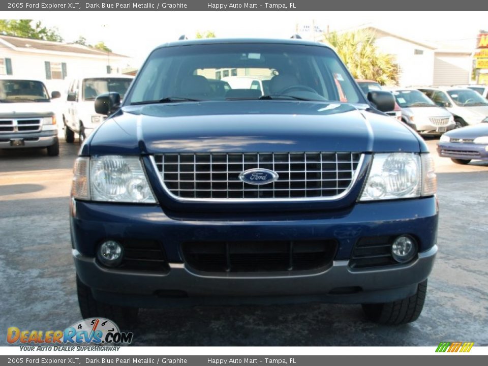 2005 Ford Explorer XLT Dark Blue Pearl Metallic / Graphite Photo #7