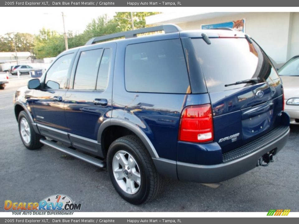 2005 Ford Explorer XLT Dark Blue Pearl Metallic / Graphite Photo #11