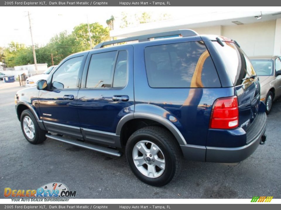 2005 Ford Explorer XLT Dark Blue Pearl Metallic / Graphite Photo #30