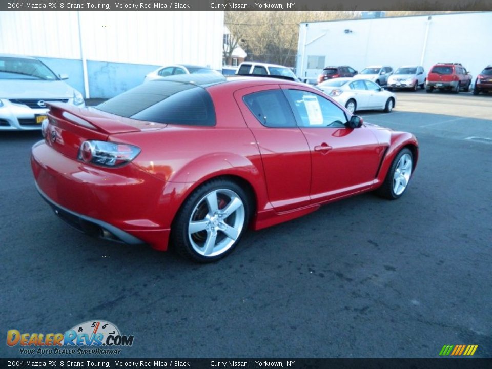 2004 Mazda RX-8 Grand Touring Velocity Red Mica / Black Photo #5