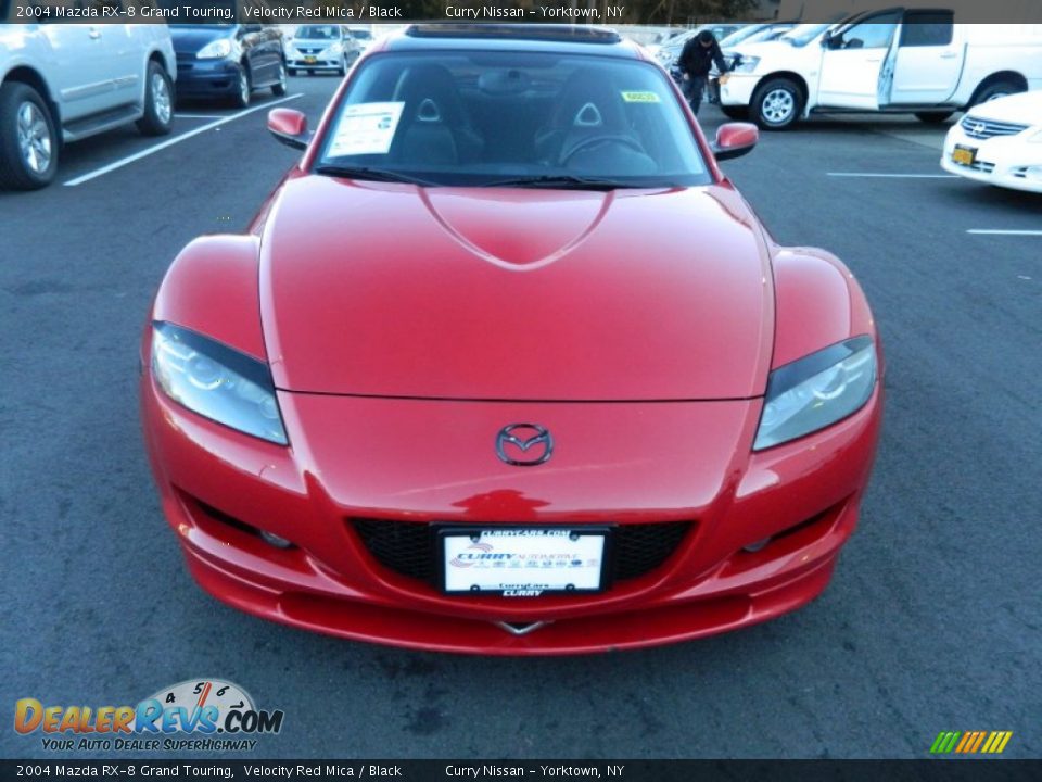 2004 Mazda RX-8 Grand Touring Velocity Red Mica / Black Photo #8