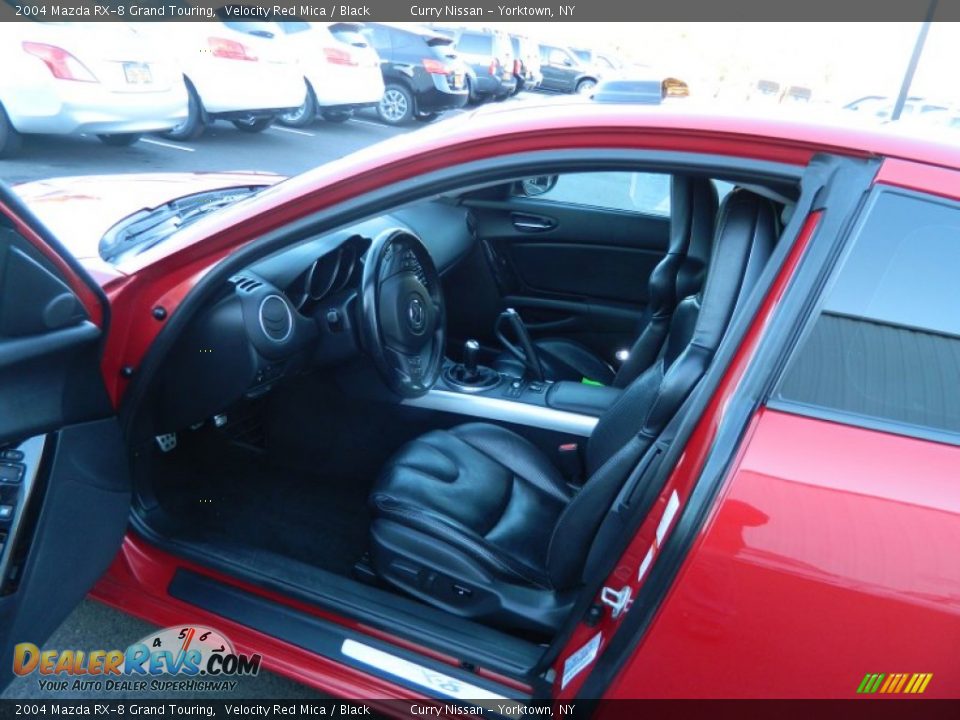 Black Interior - 2004 Mazda RX-8 Grand Touring Photo #14