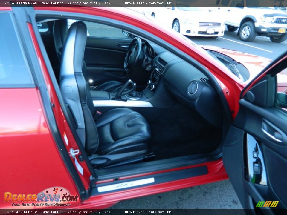 2004 Mazda RX-8 Grand Touring Velocity Red Mica / Black Photo #17