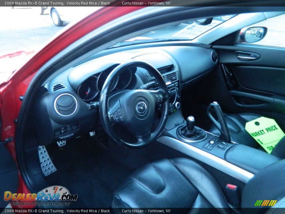 Black Interior - 2004 Mazda RX-8 Grand Touring Photo #23