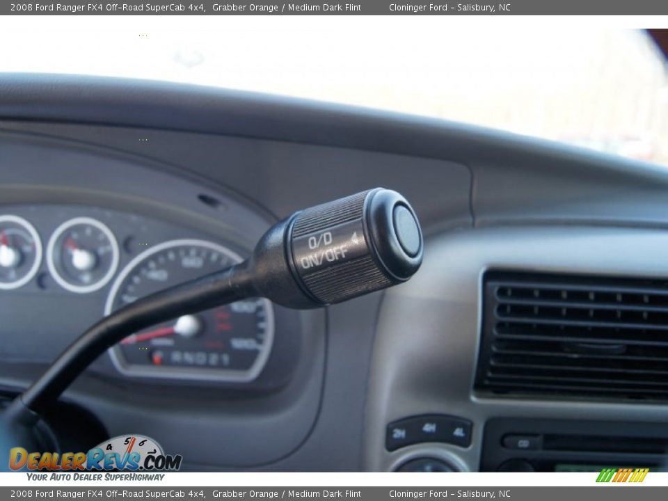 2008 Ford Ranger FX4 Off-Road SuperCab 4x4 Shifter Photo #23