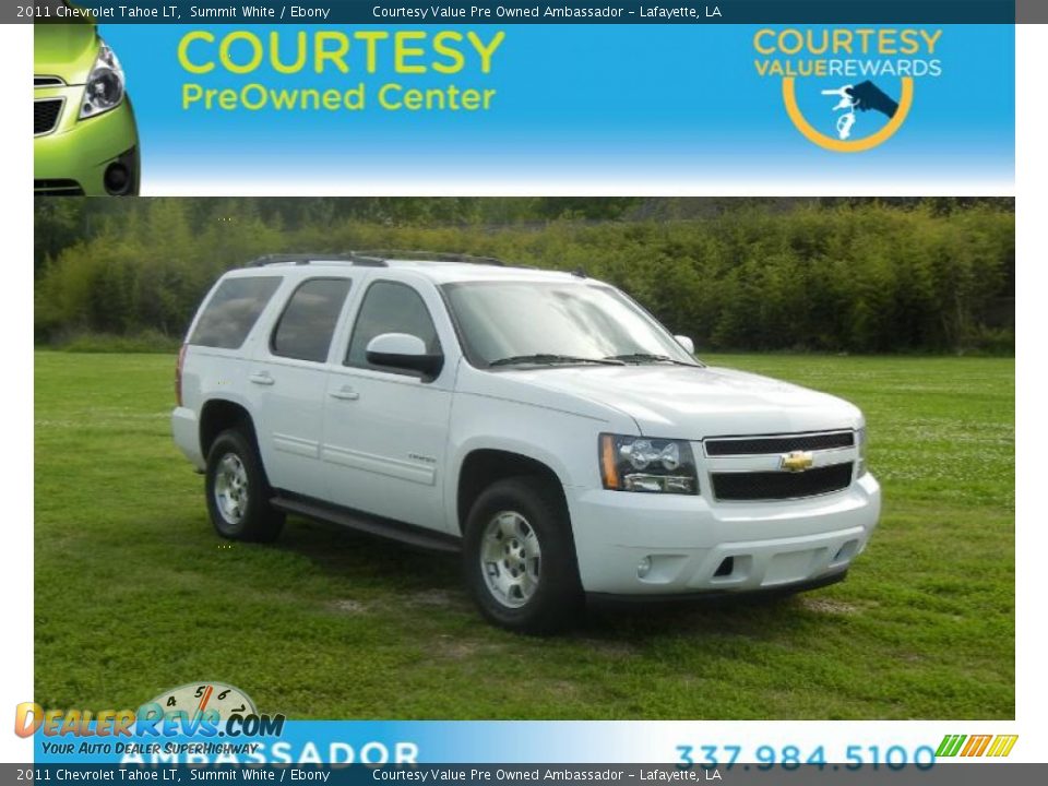 2011 Chevrolet Tahoe LT Summit White / Ebony Photo #1