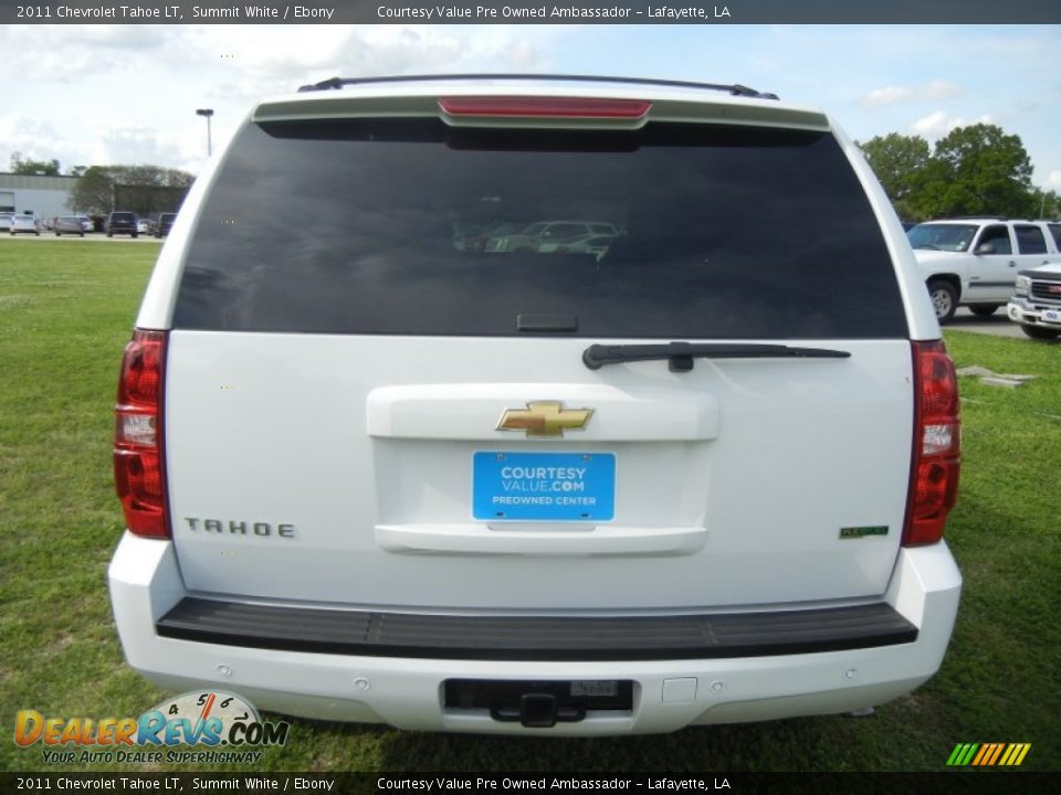 2011 Chevrolet Tahoe LT Summit White / Ebony Photo #3