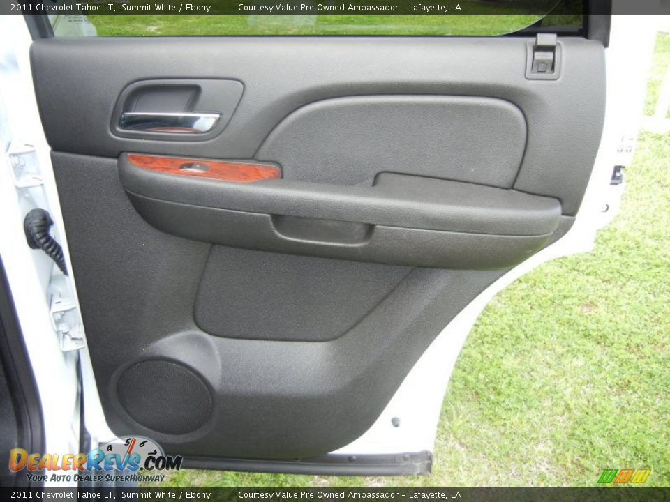 2011 Chevrolet Tahoe LT Summit White / Ebony Photo #10